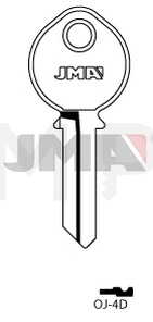 JMA OJ-4D Cilindričan ključ (Silca OJ2 / Errebi OJ4)