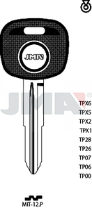 JMA TP00MIT-12.P (Silca MIT8TE / Errebi T00MIT7P)