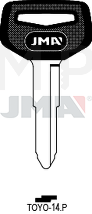 JMA TOYO-14.P (Silca TOY4RDP, TOY4RCP, TOY4RAP, TOY4RBP / Errebi TY8RP42, TY32P, TY8RP, TY8RP42)