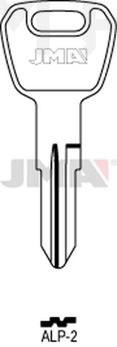 JMA ALP-2 Cilindričan ključ (Silca  ALP9/ Errebi AH8)