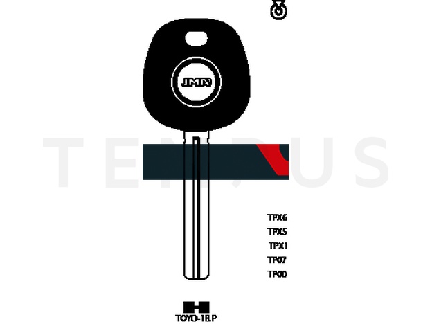 TP00TOYO-18.P (Silca TOY40BT0 / Errebi T00TY48P) 13937