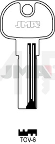 JMA TOV-6 Specijalan ključ (Silca TV1 / Errebi TOV5)