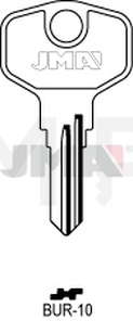 JMA BUR-10 Cilindričan ključ (Silca HPP1 / Errebi BG36)