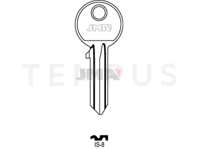 IS-8 Cilindričan ključ 13257