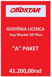 OBDSTAR godišnja licenca za A paket