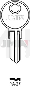 JMA YA-27 Cilindričan ključ (Silca YA18R / Errebi YU3R)