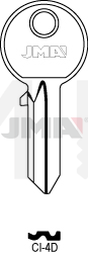 JMA CI-4D Cilindričan ključ (Silca CS204, CC3 / Errebi C4D, CC4D)