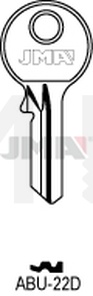 JMA ABU-22D Cilindričan ključ (Silca AB51  / Errebi AU60 )