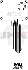 JMA ABU-6D Cilindričan ključ (Silca AB30 / Errebi AU46)