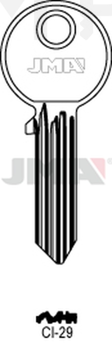 JMA CI-29 Cilindričan ključ