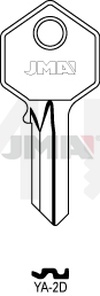 JMA YA-2D Cilindričan ključ (Silca YA6 / Errebi YI4D)