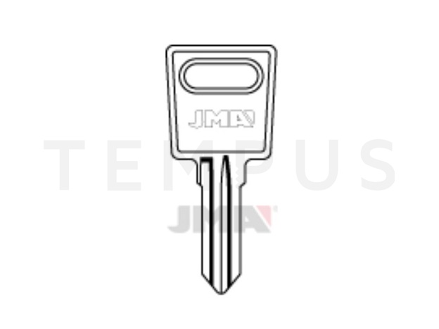 Jma BRA-1 Cilindričan ključ (Silca MF1R / Errebi BB5R) 20050