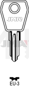 JMA EU-3 Cilindričan ključ (Silca EU9 / Errebi EL7)