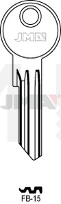 JMA FB-15 Cilindričan ključ (Silca FB17RX / Errebi F29RL)