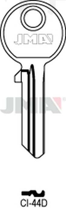 JMA CI-44D Cilindričan ključ (Silca CS21 / Errebi LOG5PD)