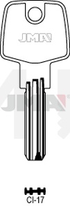JMA CI-17 Specijalan ključ (Silca CS48 / Errebi AU51, AU55, C21)
