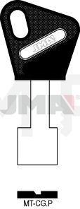 JMA MT-CG.P Kasa ključ (Silca MT3P / Errebi MO2P59)