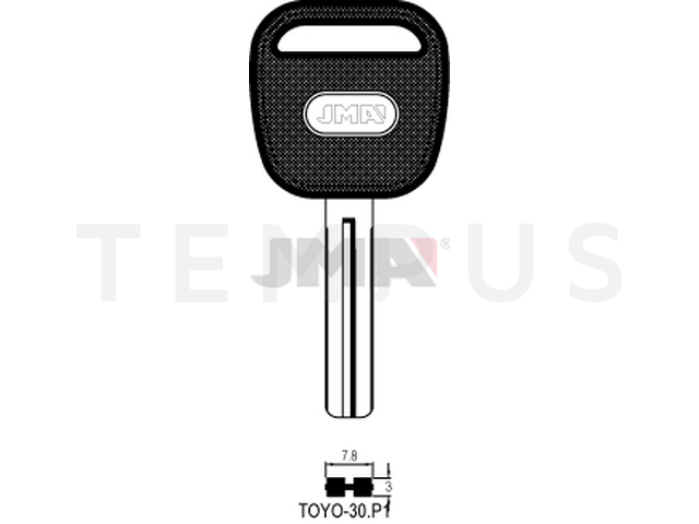 TOYO-30.P1 (Silca TOY48P / Errebi TY47P80) 13807