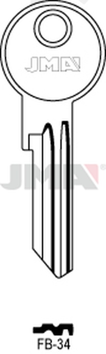 JMA FB-34 Cilindričan ključ (Errebi F34RL)