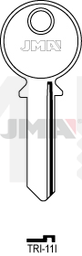 JMA TRI-11I Cilindričan ključ (Silca TL3R / Errebi TR7)