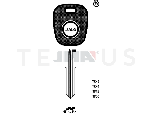 TP00NE-52.P2 (Silca NE75MH / Errebi T00NE57P) 13905