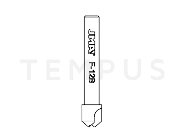 FRESA F12B - freza za mul-t-lock  2,1-2,9x45x6 11890