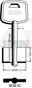 JMA MCM-3G Kasa ključ (Errebi 1MD3)