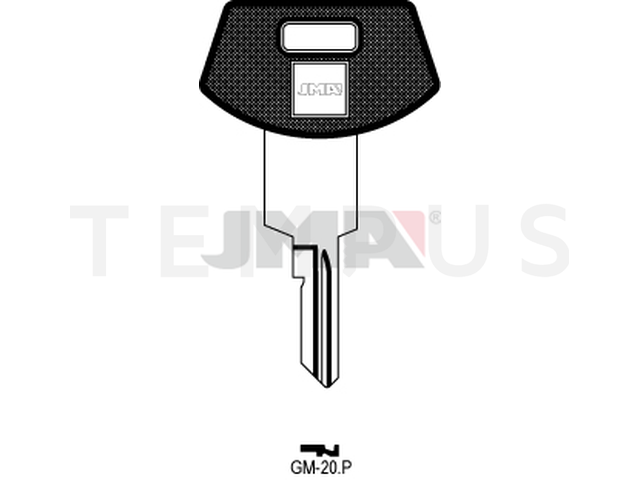 GM-20.P (Silca GM27RP / Errebi GM15RP104) 13140