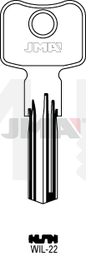 JMA WIL-22 Specijalan ključ (Silca WK95, WK70 / Errebi WI100)