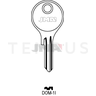 DOM-1I Cilindričan ključ (Silca DM8R / Errebi DM15R) 12865