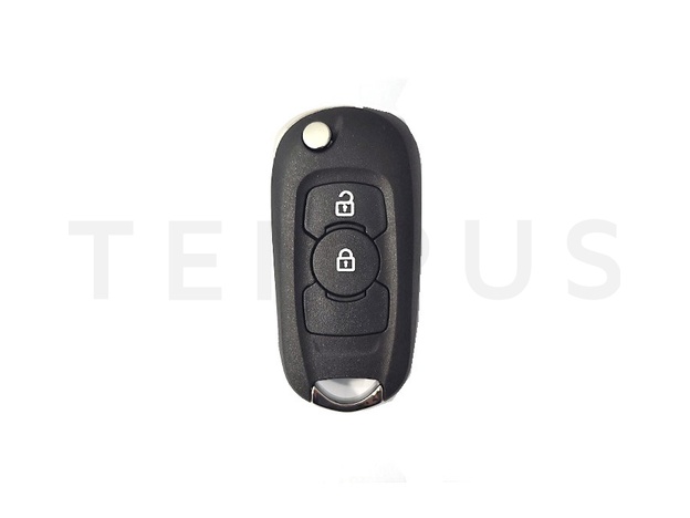 EL OPEL 17 A - Opel Astra, skakavac 2 tastera, aftermarket, PCF7937E, 433 MHz 21081