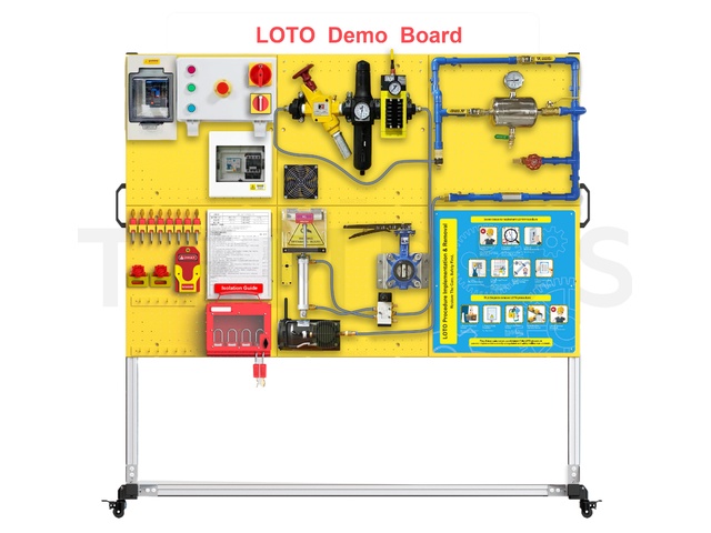 Lockout Tagout Loto Demo Tabla Demo Board - LCK DEMO TABLA 22119