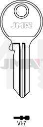 JMA VI-7 Cilindričan ključ (Silca VI13 / Errebi V14)