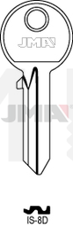 JMA IS-8D Cilindričan ključ (Silca IE6 / Errebi I7)