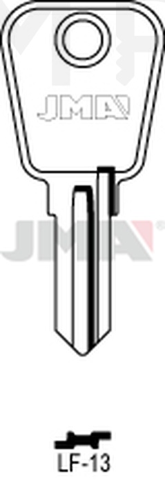 JMA LF-13 Cilindričan ključ (Silca LF20 / Errebi LF47)
