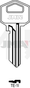 JMA TE-1I Cilindričan ključ (Silca TE1 / Errebi TS6R)