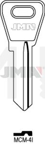 JMA MCM-4I Cilindričan ključ (Silca MC2R / Errebi MD5D)