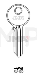 JMA RU-10D Cilindričan ključ (Silca RU19 / Errebi RU13)