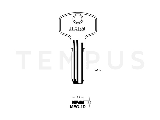 MEG-1D Specijalan ključ 14688