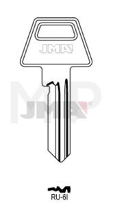 JMA RU-6I Cilindričan ključ (Silca RU24R / Errebi RU29)