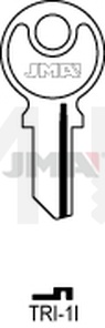JMA TRI-1I Cilindričan ključ (Silca TL12 / Errebi TR12)