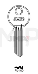 JMA RU-16D Cilindričan ključ (Silca RU20 / Errebi RU49)