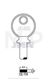 JMA CE-114 Specijalan ključ (Silca CE131 / Errebi CE42)