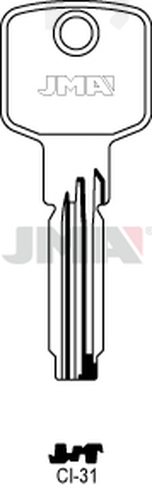JMA CI-31 Specijalan ključ (Silca CS139 / Errebi BD26, C53)