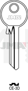 JMA CE-3D Cilindričan ključ (Silca CE6 / Errebi CE6PD)