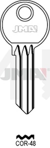 JMA COR-48 Cilindričan ključ (Silca CB78R / Errebi CO29R)