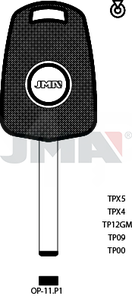 JMA TP00OP-11.P1 (Silca HU100TE/ Errebi T00HF66PB)