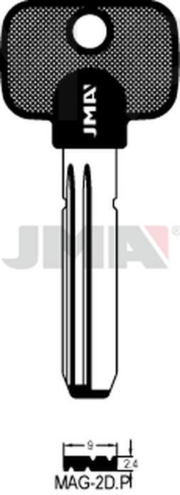 JMA MAG-2D.P Specijalan ključ (Silca MGN1RP / Errebi MGN1RP176)