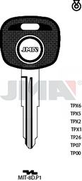 JMA TP00MIT-8D.P1 (Silca MIT11RTE / Errebi T00MIT8RP)