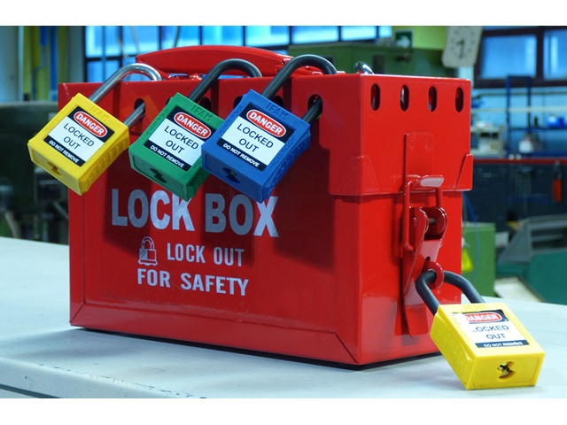 Lockout Tagout Loto Kutija - LCK KUTIJA 12 KATANACA 14454